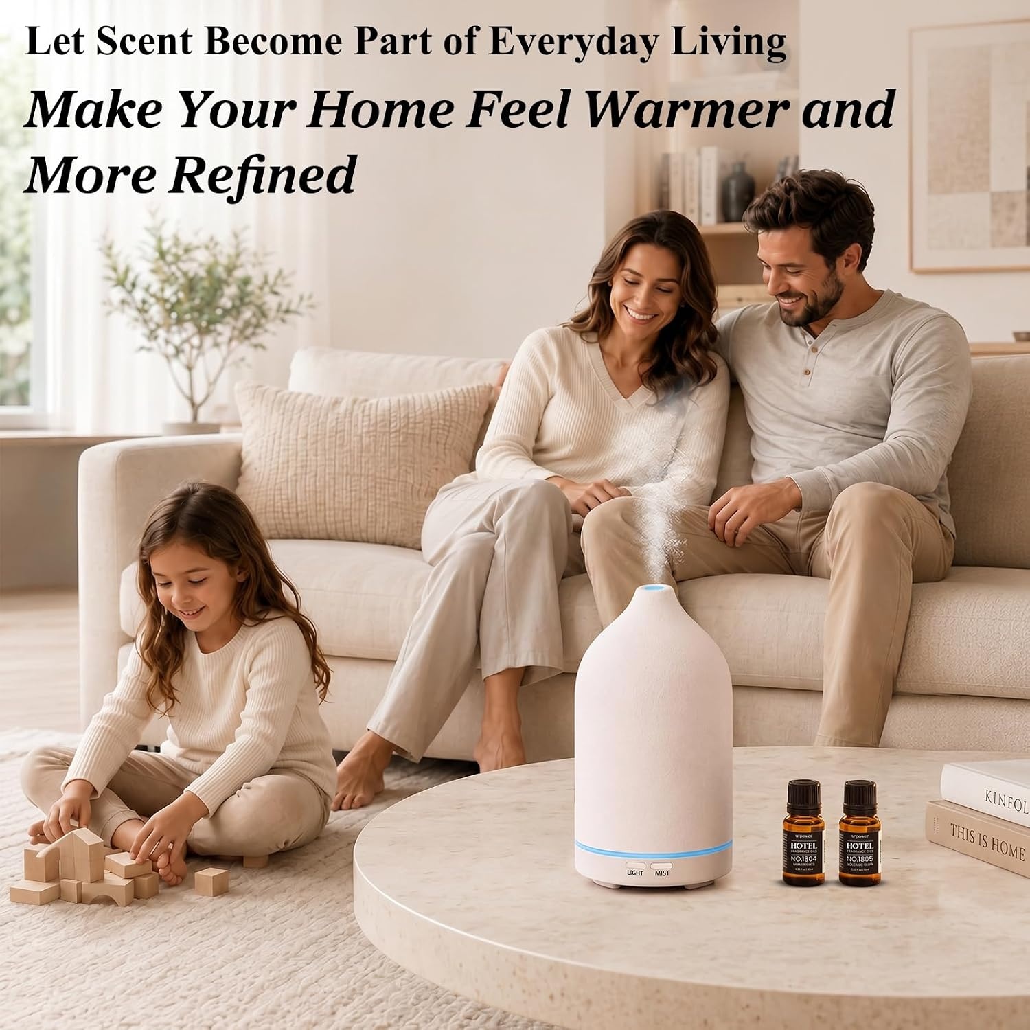 image:imageURPOWER Hotel Collection Diffuser Oil 6 Premium Scents for Diffusers 10ml034 fl oz Essential Oils Set for Diffusers for Home Inspired by Baccarat Westin My Way Pure White Tea and Other Hotel