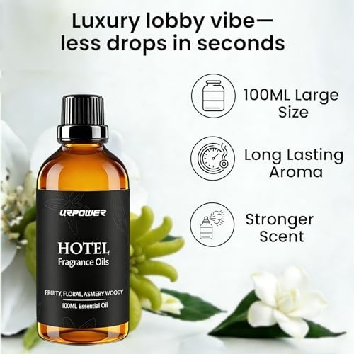 image:imageURPOWER Waterless Essential Oil Diffuser amp 100ml RitzCarlton Inspired Oil