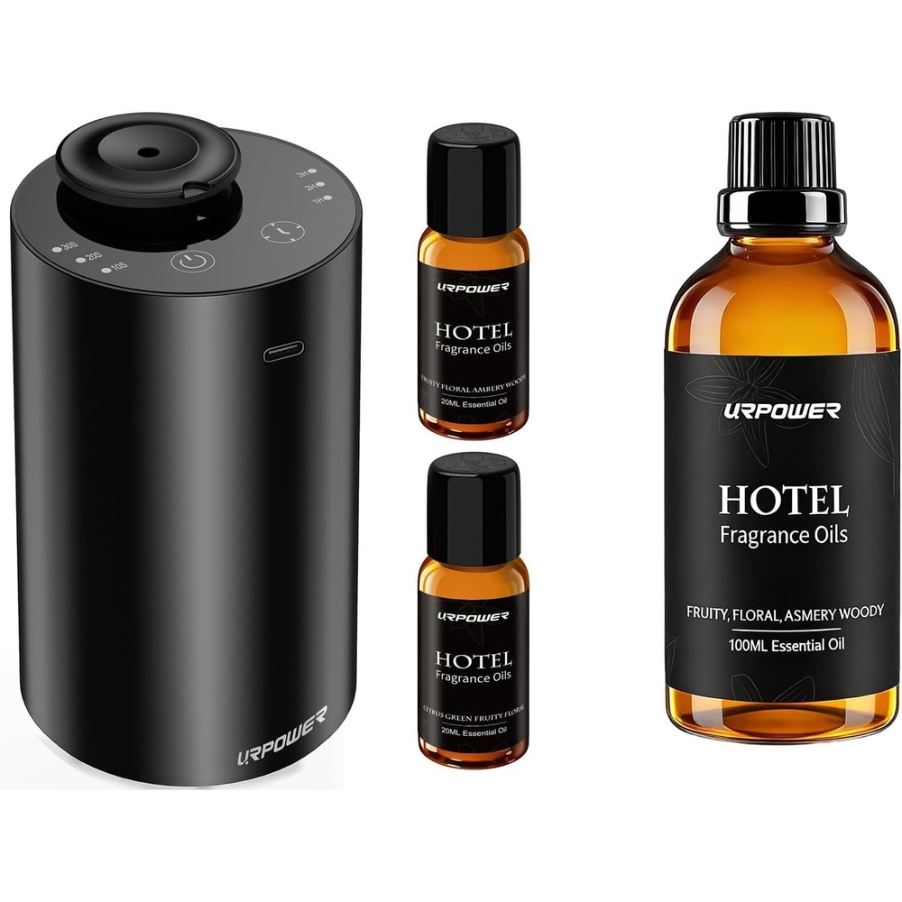 image:imageURPOWER Waterless Essential Oil Diffuser amp 100ml RitzCarlton Inspired Oil