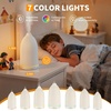 URPOWER 100ML Essential Oil Diffuser Ultrasonic Cool Mist Humidifier with 7 LED Lights, Timer & Auto-Off Quiet Aromatherapy Scent Diffuser for Home Bedroom Office Relaxation(Striped Beige)