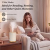 URPOWER 100ML Essential Oil Diffusers for Home with Linen Cover 7 Color Changing Lights, Timer & Auto-Off Scent Diffuser Oil Machine Humidifier Aromatherapy Air Diffusers for Bedroom, Office(Warm Linen)