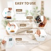URPOWER 300ml Waterless Nebulizing Scent Diffuser Up to 3000 Sq Ft, Smart APP Control HVAC/Wall Cold-Air Aromatherapy Machine with Lockable Oil Bottle for Home/Office/Hotel Starter Oil Included(White)