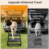 URPOWER Dog Stairs for Large Dogs Extra Wide 20″ with 5 – Step Dog Ramp Steps for Car High Bed Foldable Pet Stairs with Detachable Non Slip Surface Car Ramps for SUV Truck Supports up to 260 Lbs