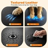 URPOWER Hard Bottom Dog Car Seat Cover for Pets 100% Waterproof Seat Cover Hammock 600D Heavy Duty Scratch Proof Nonslip Durable Back Seat Covers for Cars Trucks and SUVs(Black)