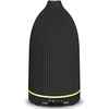 URPOWER 100ML Essential Oil Diffuser Ultrasonic Cool Mist Humidifier with 7 LED Lights, Timer & Auto-Off Quiet Aromatherapy Scent Diffuser for Home Bedroom Office Relaxation(Striped Black)