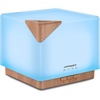 URPOWER Aromatherapy Essential Oil Diffuser Humidifier, 700ml Large Capacity Modern Ultrasonic Aroma Diffusers Running 20+ Hours with Adjustable Mist Mode/4 Timer Settings for Home Office Study(Light Brown)