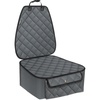 URPOWER Dog Car Seat Cover for Front Seat, Waterproof Pet Car Seat Protector with Pocket & Elastic Skirt, Non-Slip Dog Bucket Seat Covers for Cars, Trucks & SUVs(Grey)