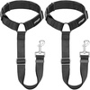 URPOWER Dog Seat Belt 2 Pack Safety Dog Car Seat Belt Strap Car Headrest Restraint Adjustable Vehicle Seatbelts Durable Nylon Car Harness for Dogs, Cats and Pets