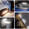 URPOWER Motion Sensor Light Indoor Motion Sensor Closet Lights Battery Operated Magnetic Under Cabinet Lights Strip Wireless Stick Up Night Lights (Cool White 2 Pack)