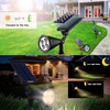 URPOWER Solar Lights Outdoor, 2-in-1 Solar Spot Lights Waterproof with 2 Lighting Modes, Adjustable Solar Powered Spotlights Auto On/Off Landscape Lights for Yard Garden Pathway, 2 Pack (Warm White)(Warm White)