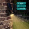 URPOWER Solar Lights Outdoor, Adjustable Solar Spot Lights Outdoor Spotlight 2-in-1 Waterproof Solar Landscape Lights Wall Light, Dusk-to-Dawn Solar Powered Lights for Yard, Garden (Warm White 2 Pack)