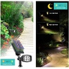 URPOWER Solar Lights Outdoor, Adjustable Solar Spot Lights Outdoor Spotlight 2-in-1 Waterproof Solar Landscape Lights Wall Light, Dusk-to-Dawn Solar Powered Lights for Yard, Garden (Warm White 2 Pack)