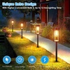 URPOWER Solar Pathway Lights, 6 Pack IP65 Waterproof Outdoor Decorative Garden Lights, Auto On/Off Solar Powered Landscape Path Lighting for Driveway Walkway Yard Lawn Patio Decor