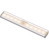 URPOWER Motion Sensor Light Indoor, 10 LED Motion Sensor Closet Lights Battery Operated Magnetic Under Cabinet Lights Strip Wireless Stick Up Night Lights Bar for Hallway Stair (1 Pack, Warm White)