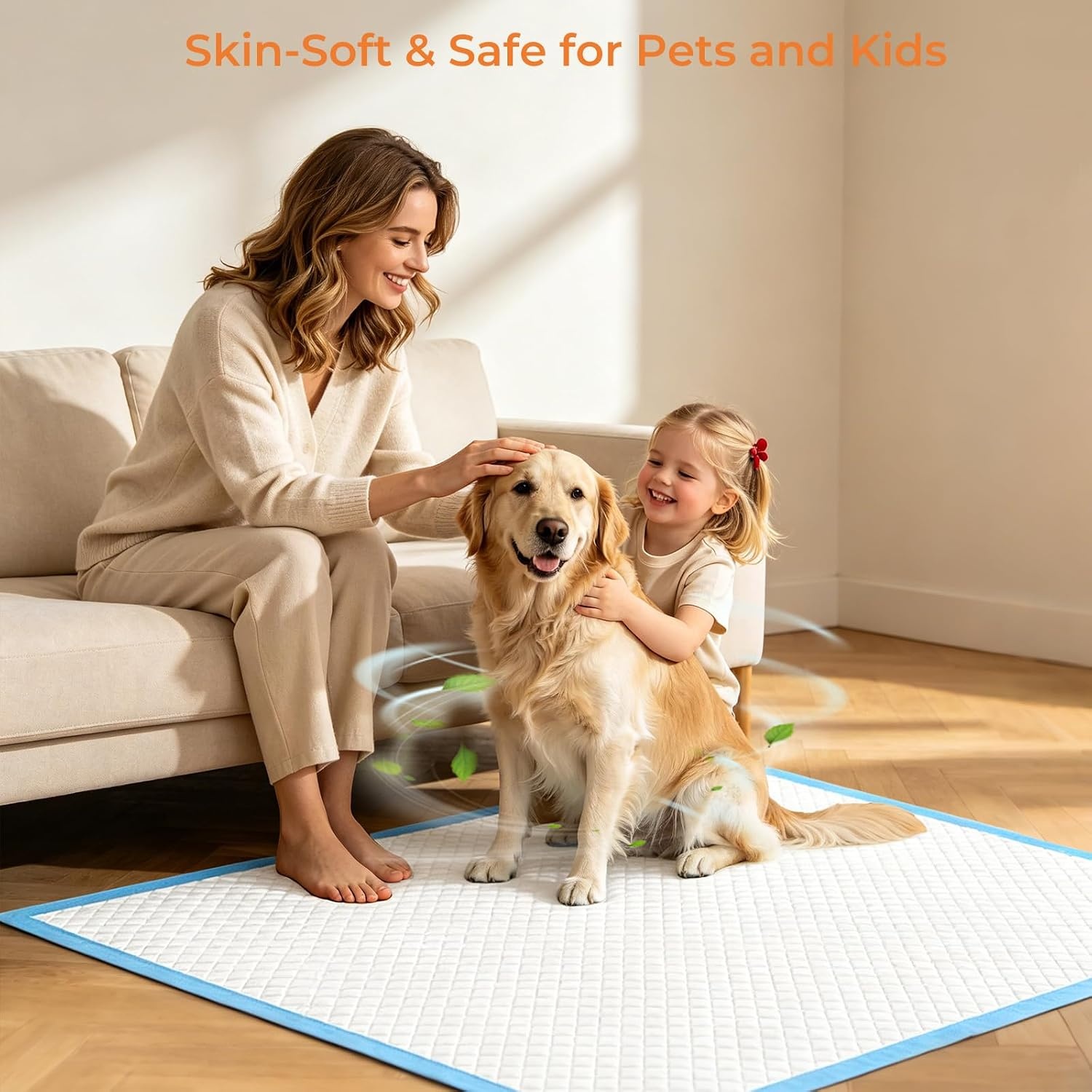 image:imageURPOWER Extra Large Dog Pee Pads 36x 36 40 Count 4XL Super Absorbent Puppy Pads Disposable Potty Training Pads for Dogs amp Cats LeakProof Pet Pee Pads for Crate Sofa4XL 36 x 36