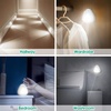 URPOWER Motion Sensor Light Indoor, 60LM LED Closet Lights Battery Operated Under-Cabinet Lighting, Stick-Anywhere Wireless Safe Night Lights for Hallway, Stairs, Entrance (3 Pack, Cool White)