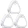 URPOWER Motion Sensor Light Indoor, 60LM LED Closet Lights Battery Operated Under-Cabinet Lighting, Stick-Anywhere Wireless Safe Night Lights for Hallway, Stairs, Entrance (3 Pack, Cool White)
