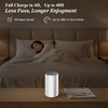 URPOWER Waterless Essential Oil Diffuser Cordless Mini Scent Diffuser 20mL | Includes 2 x 20mL Essential Oils, Battery Operated Design, Aluminum Body, Portable Size for Car, Home and Office Use, Silver(Silver)