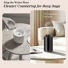 URPOWER Waterless Essential Oil Diffuser Cordless Mini Scent Diffuser 20mL | Includes 2 x 20mL Essential Oils, Battery Operated Design, Aluminum Body, Portable Size for Car, Home and Office Use, Silver(Black)