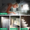 URPOWER Motion Sensor Closet Light, Motion-sensing Battery Powered LED Stick-Anywhere Nightlight,Wall Light for Entrance,Hallway,Basement,Garage,Bathroom,Cabinet,Closet